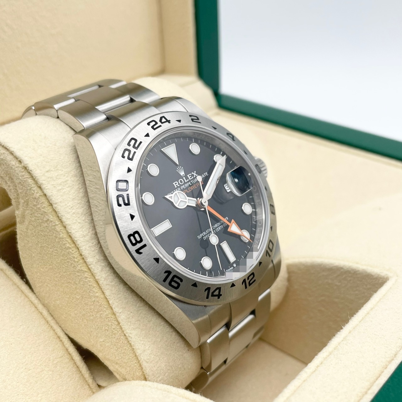 ロレックス エクスプローラーII 226570 オイスターブレスレット ブラック 42mm