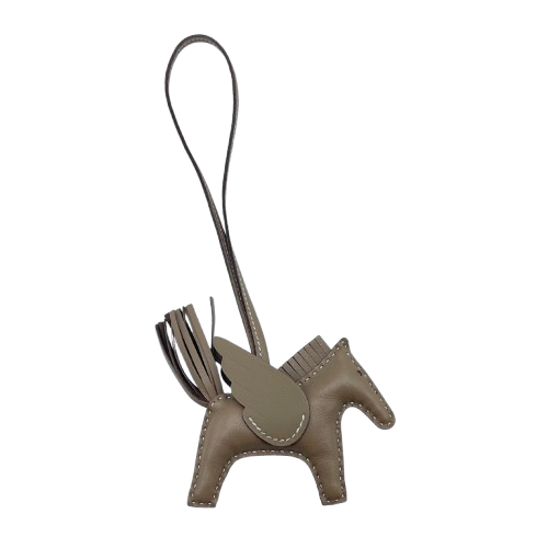 エルメス ペガサスチャーム PM エトゥープ W刻印