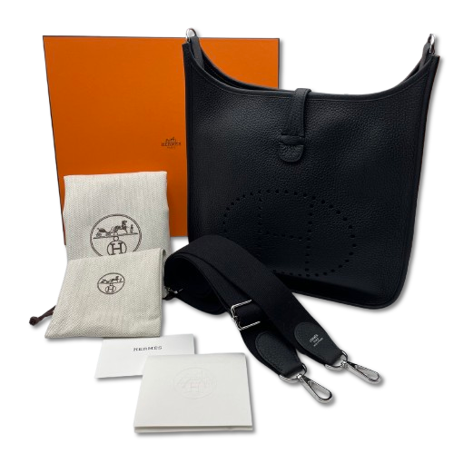 HERMES☆エヴリン3TGM☆コバルト☆□P刻印☆トリヨンクレマンス HERMES エヴリンTPM トリヨンクレマンス グリネヴェ SS K刻印