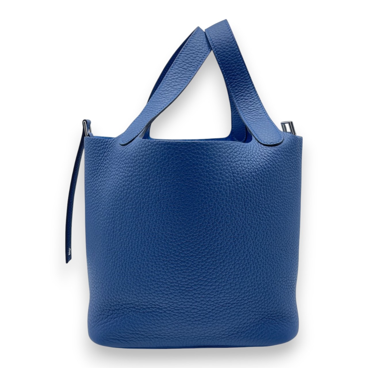 エルメス ピコタンロック MM ブルータイ トリヨンクレマンス シルバー金具 W刻印