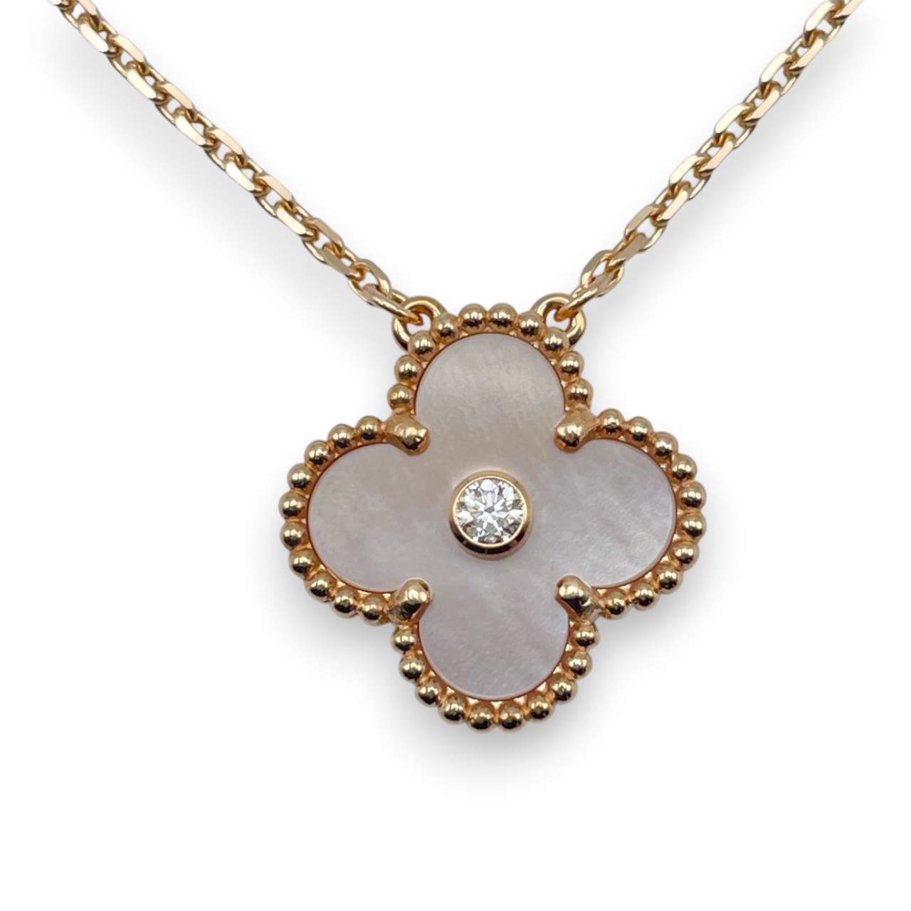 562580925です。 ヴァンクリーフ＆アーペル ヴィンテージアルハンブラ ネックレス