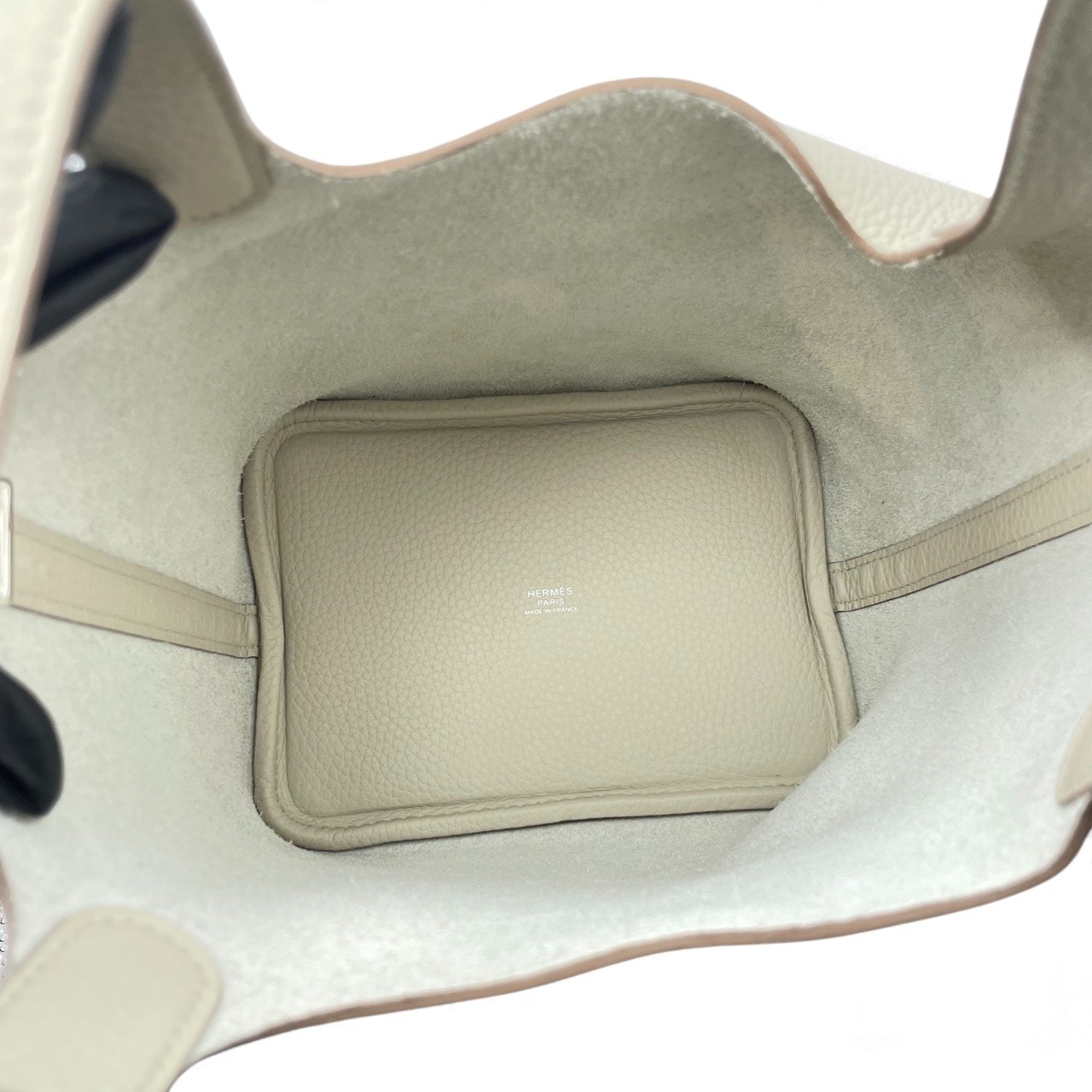 エルメス ピコタンロック PM べトン トリヨンクレマンス シルバー金具 W刻印