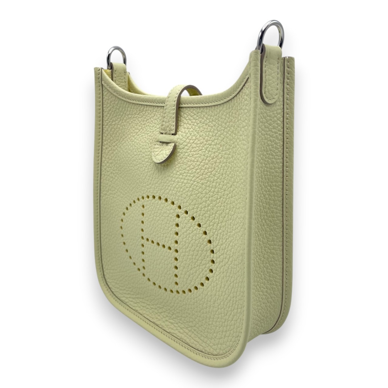 エルメス ミニエヴリン アマゾーヌ TPM ジョーヌミルトン トリヨンクレマンス シルバー金具 W刻印