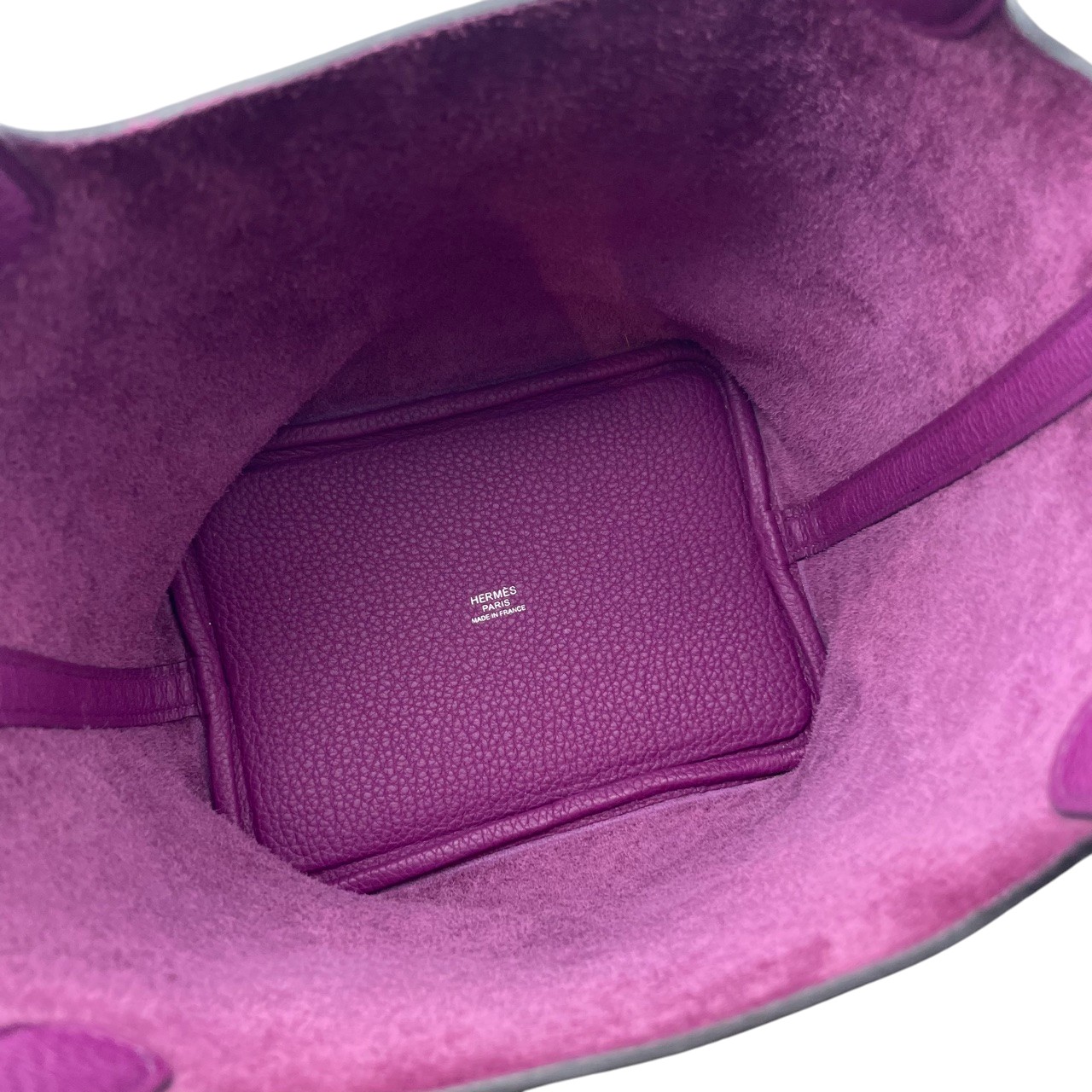 エルメス ピコタンロック PM アネモネ トリヨンクレマンス シルバー