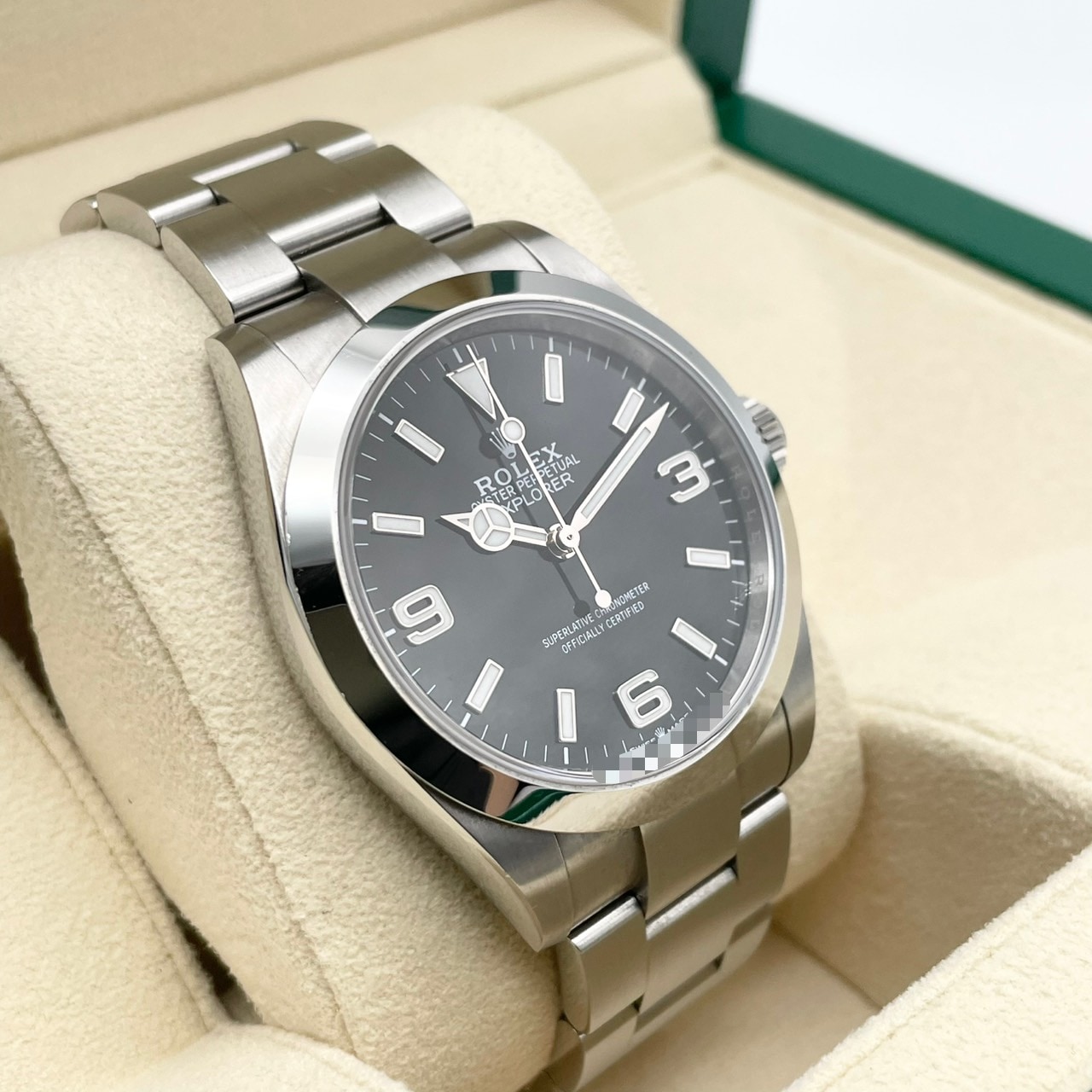ロレックス エクスプローラー 224270 ブラック ステンレススチール 40mm