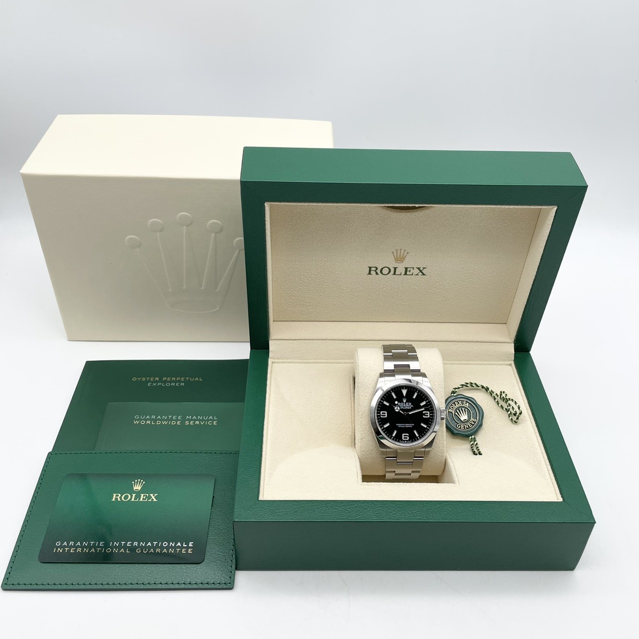 ロレックス エクスプローラー 224270 ブラック ステンレススチール 40mm