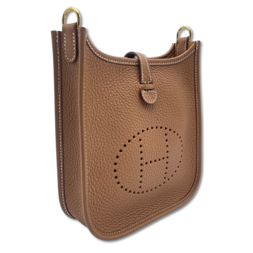 エルメス ミニエヴリン TPM ゴールド トリヨンクレマンス ゴールド金具 W刻印