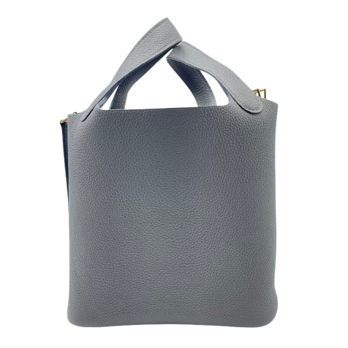 エルメス ピコタンロック PM グラファイト トリヨンモーリス ゴールド金具 B刻印