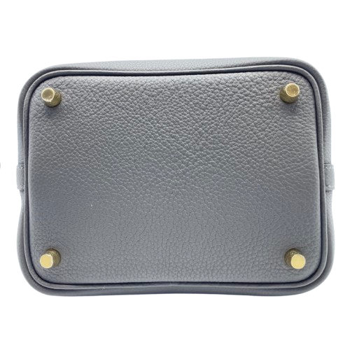 エルメス ピコタンロック PM グラファイト トリヨンモーリス ゴールド金具 B刻印