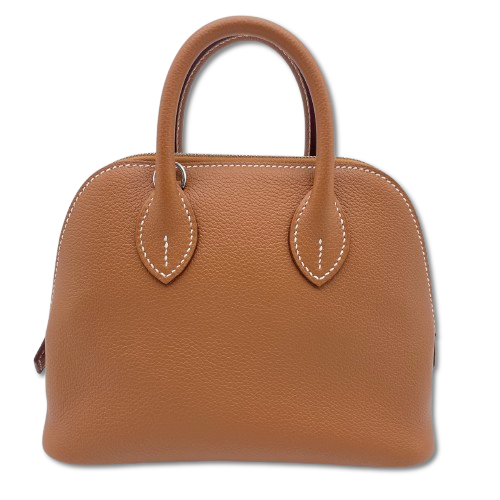 エルメス ボリード1923 ミニ ゴールド シェーブル シルバー金具 K刻印