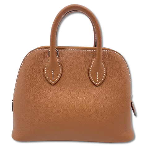 エルメス ボリード1923 ミニ ゴールド シェーブル シルバー金具 K刻印