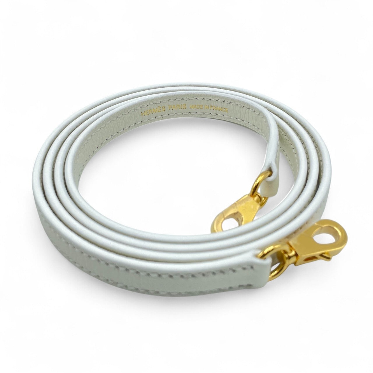 エルメス ボリード1923 ミニ ブラン シェーブル ゴールド金具 K刻印