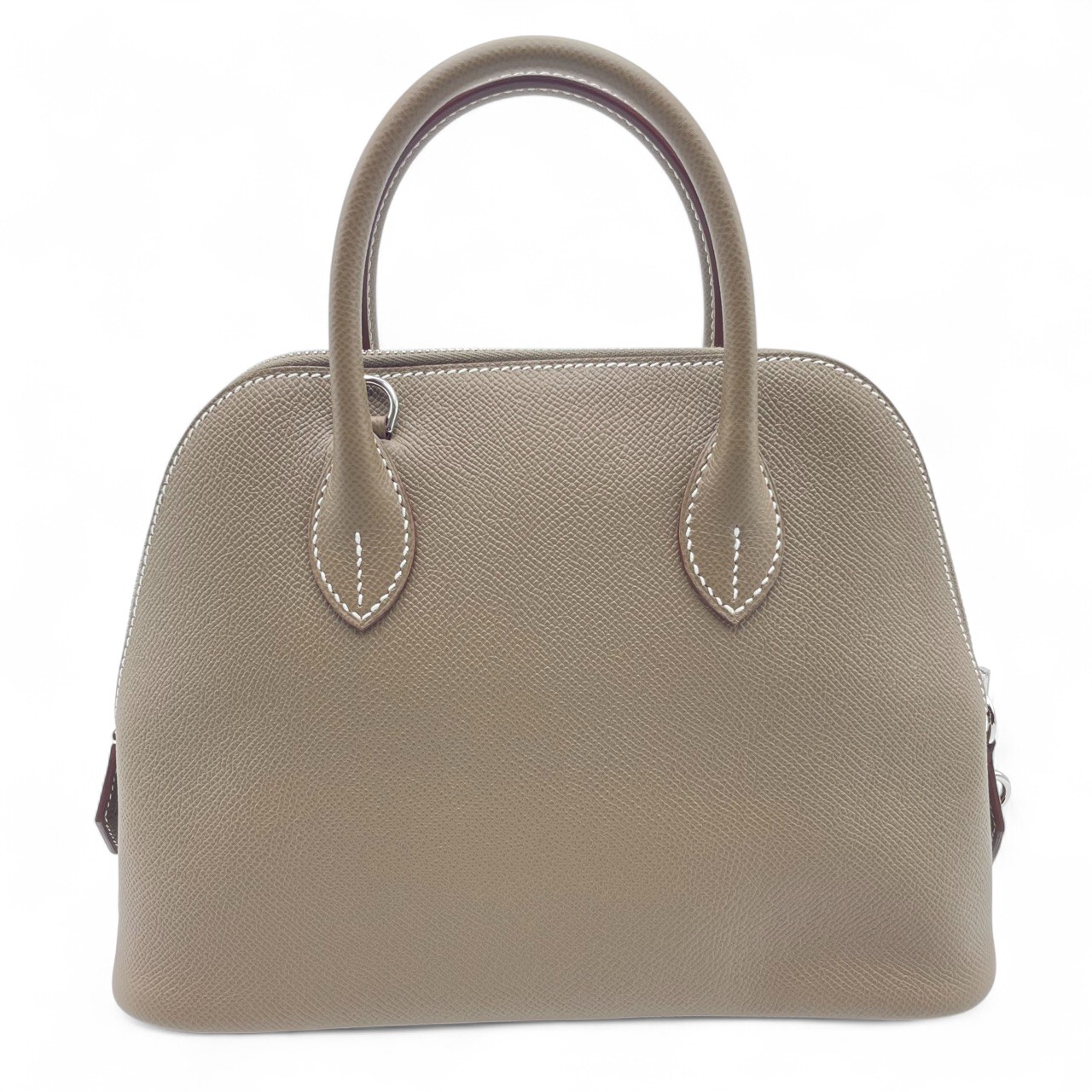 エルメス ボリード1923 25 エトゥープ エプソン シルバー金具 B刻印