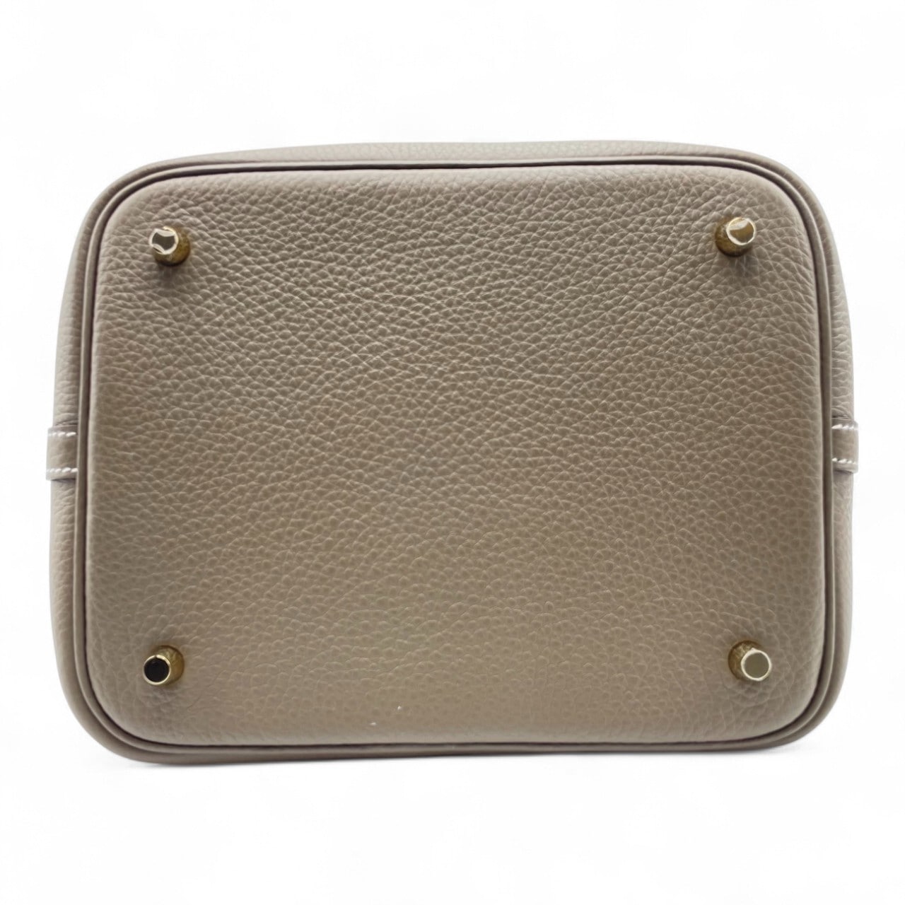 エルメス ピコタンロック MM エトゥープ トリヨンクレマンス ゴールド