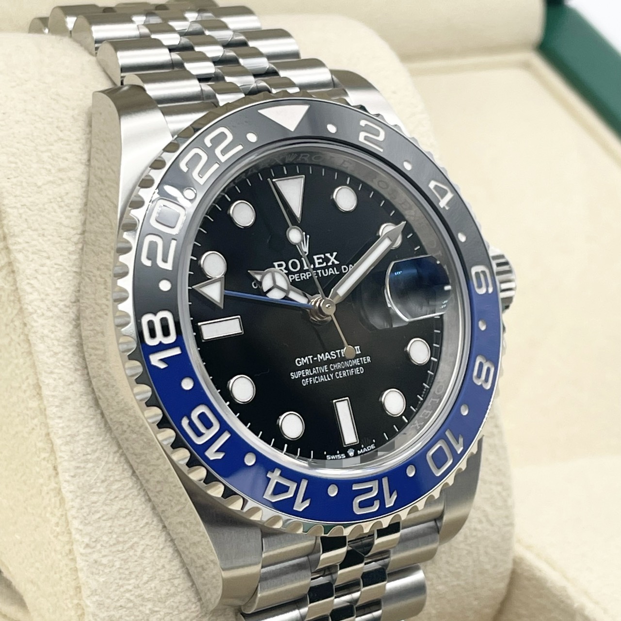 ロレックス GMTマスターII 126710BLNR バットマン ジュビリーブレス 40mm