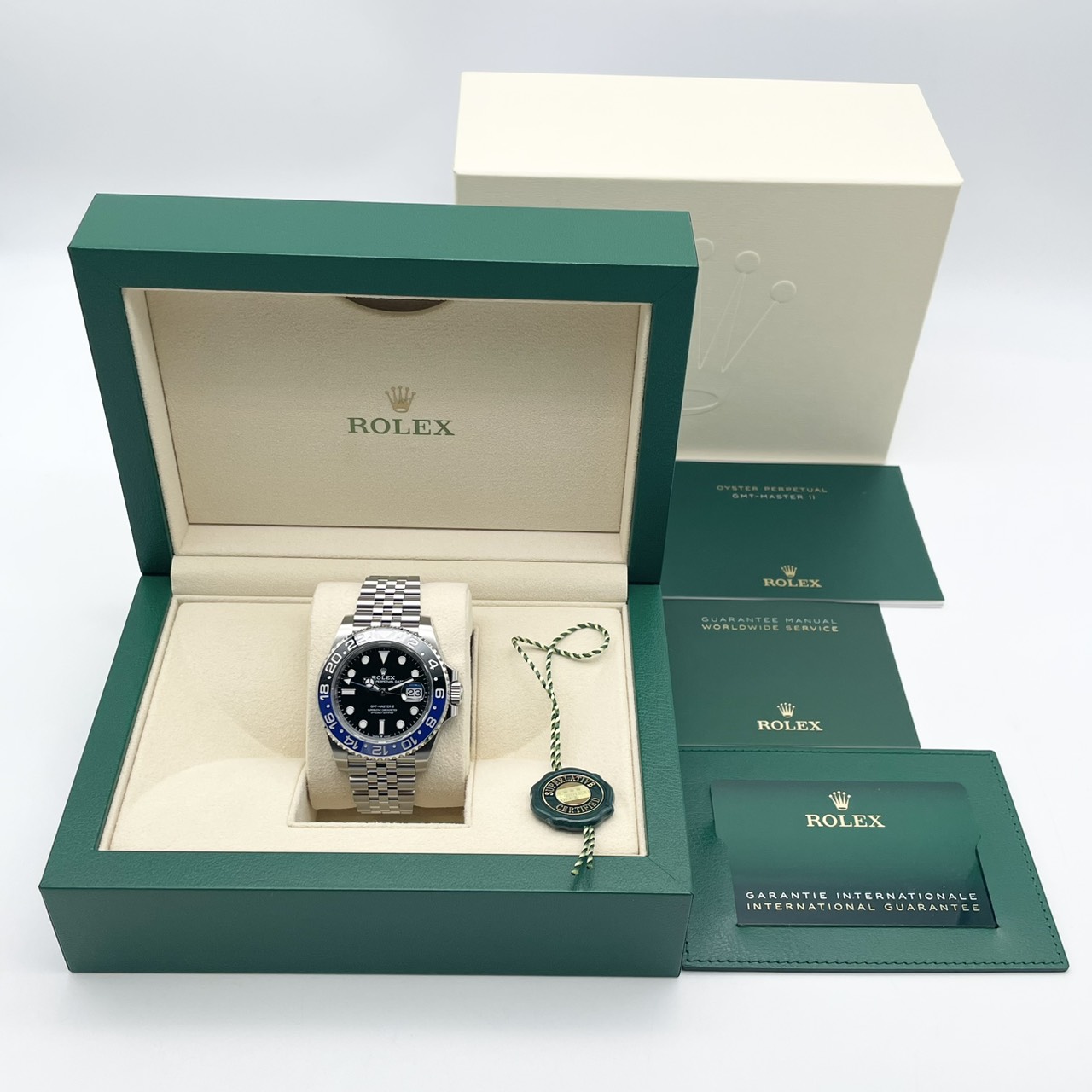 ロレックス GMTマスターII 126710BLNR バットマン ジュビリーブレス 40mm