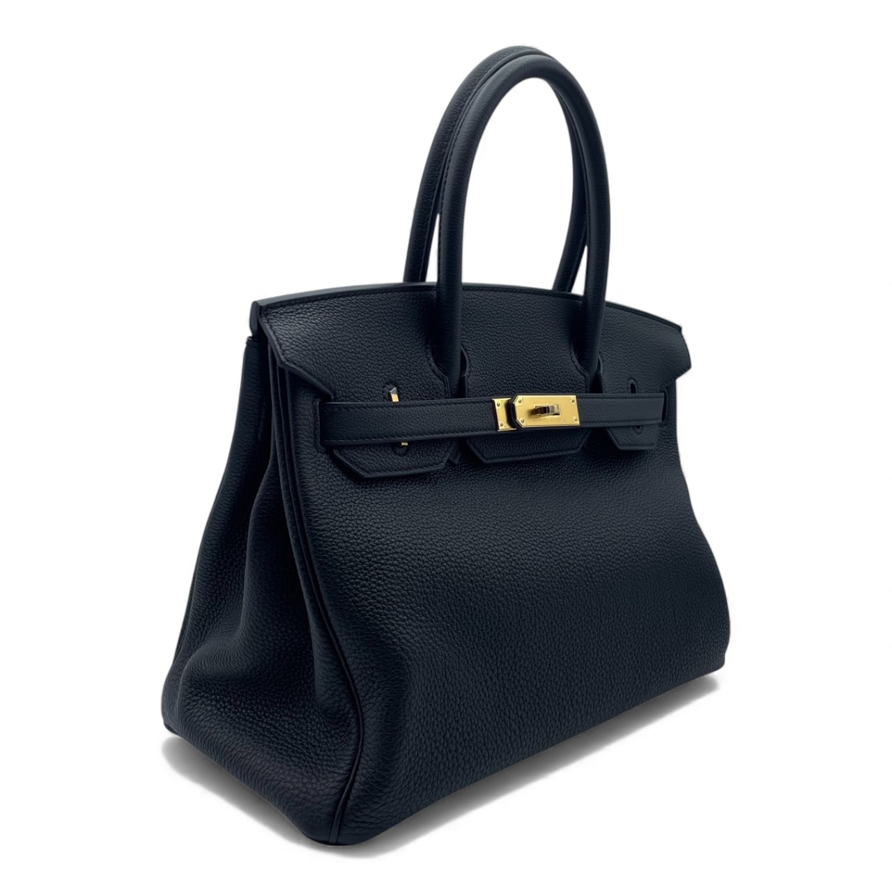 エルメス バーキン 30 ノワール トゴ ゴールド金具 W刻印