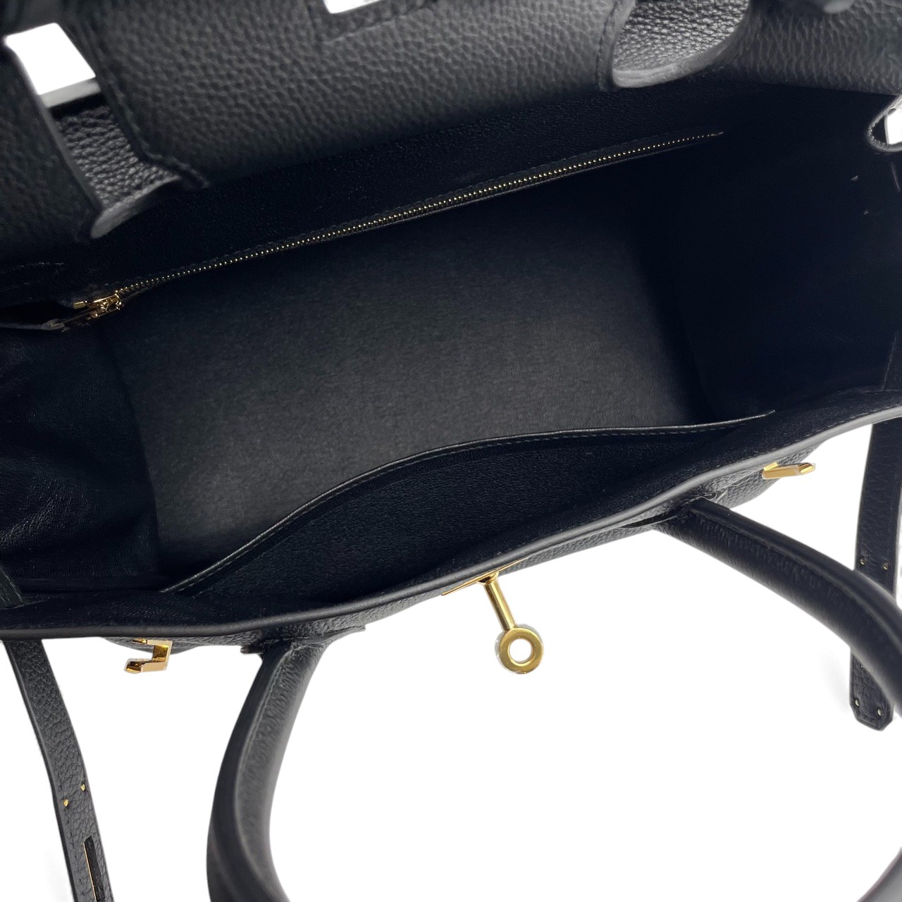 エルメス バーキン 30 ノワール トゴ ゴールド金具 W刻印