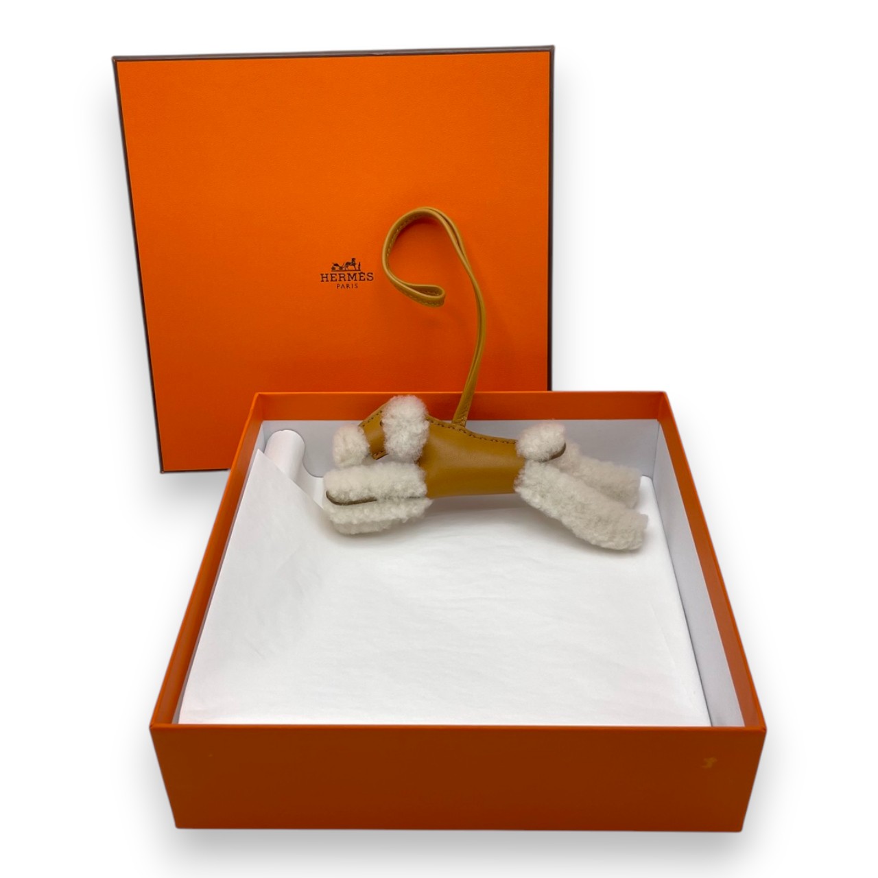 HERMES 鶏デザイン レザー チャーム HERMES 鶏デザイン レザー チャーム アクセサリー