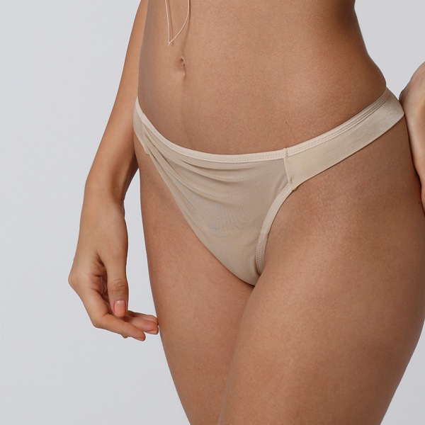 シンプルタンガ 履きやすくボトムスにひびきにくいノンレースタンガ Blxシンプルシリーズ