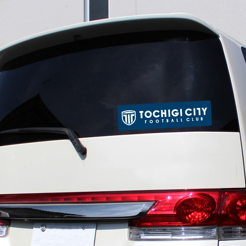 栃木シティ ステッカー／ロゴ（大） SUPPORT TEAM,FOOTBALL,TOCHIGI CITY FOOTBALL CLUB