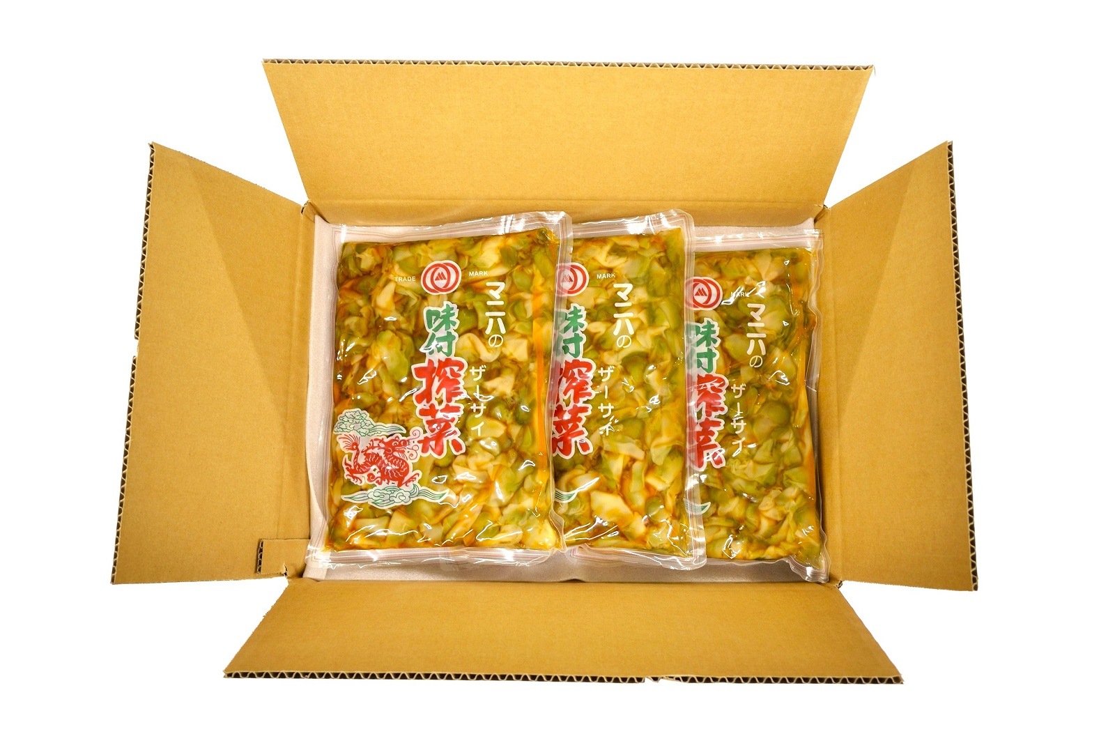 味付ザーサイ　3袋　<p>お得セットE