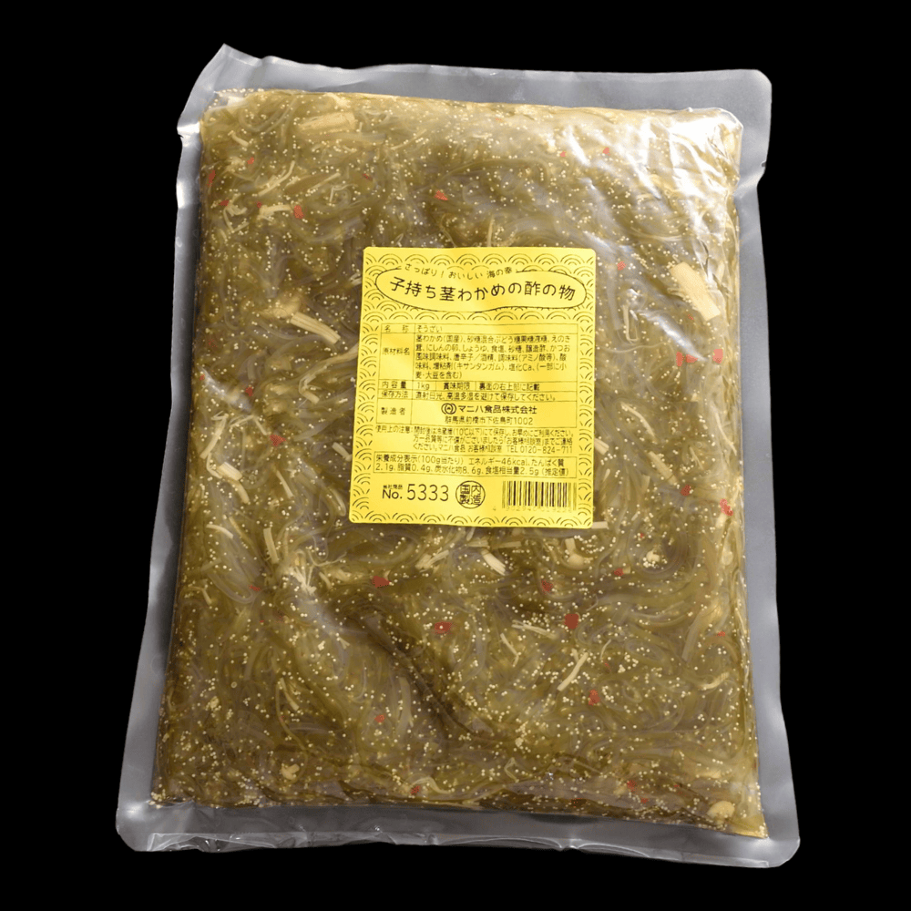 子持ち茎わかめの酢の物 1kg