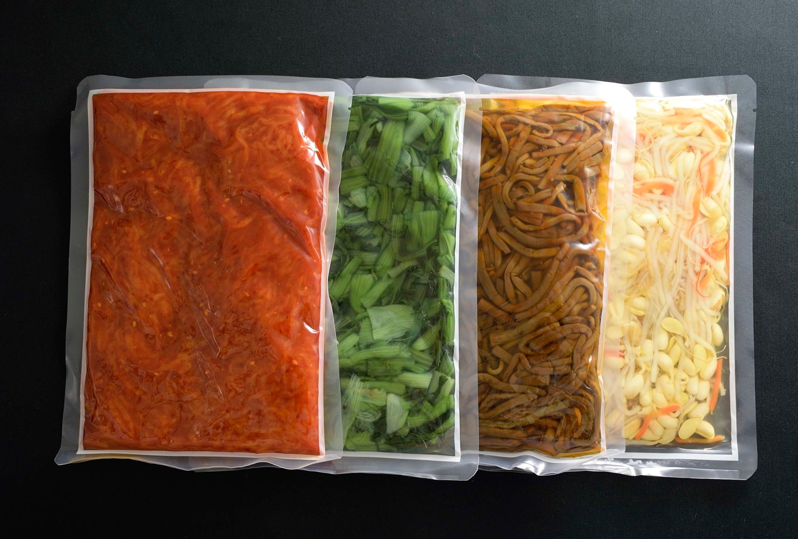 ナムルセット4品 | 商品カテゴリー,韓国惣菜 | お惣菜.com