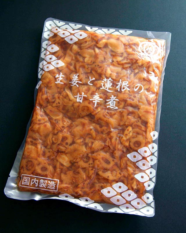 生姜と蓮根の甘辛煮 1kg