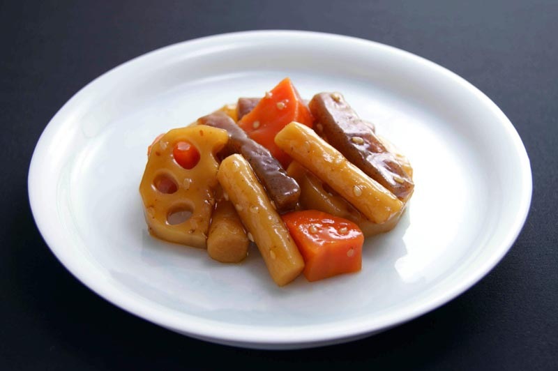 ゴロゴロ野菜の黒酢あん 1kg