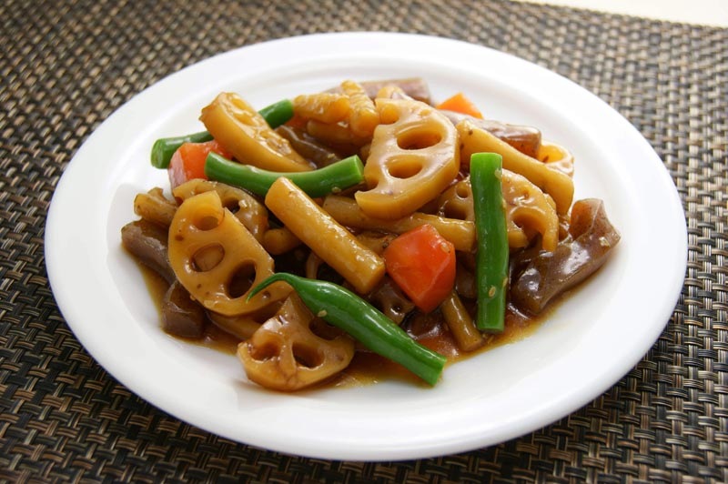 ゴロゴロ野菜の黒酢あん 1kg