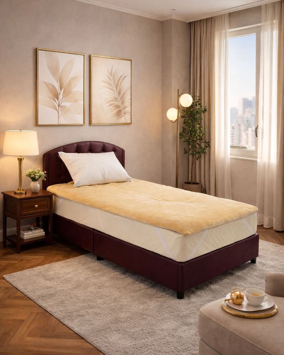 BOWRON｜ムートンベットパッド｜SHEEPSKINS UNDERLAY