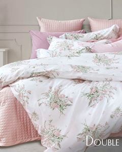 dea�óݤ����ĥ��С��å��֥� 190x210cm�åԥ󥯡�PROFUMI PRINT VOILE