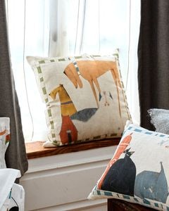 Tessitura Toscana Telerie�å��å���󥫥С���55x55cm��MOMO LINO