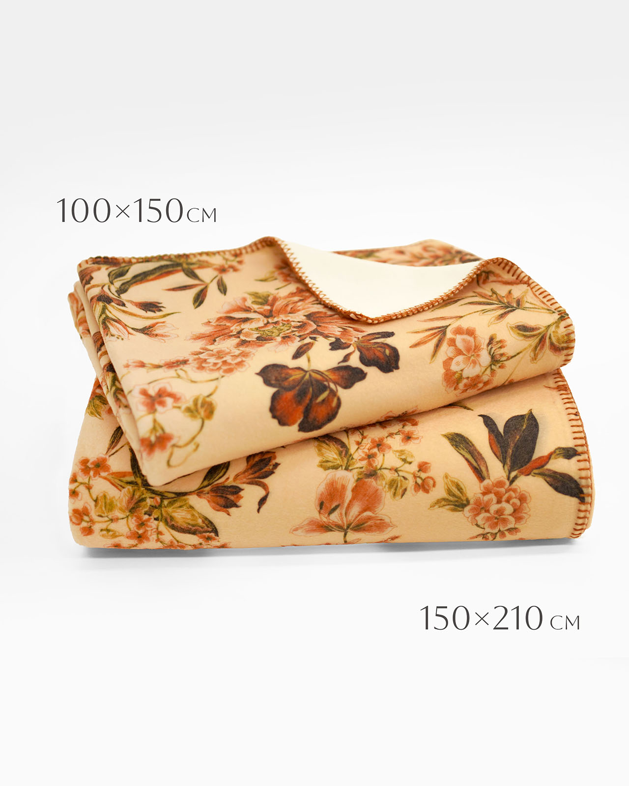 FRATI�å֥�󥱥åȡ�100x150cm��400g��FLOWERS