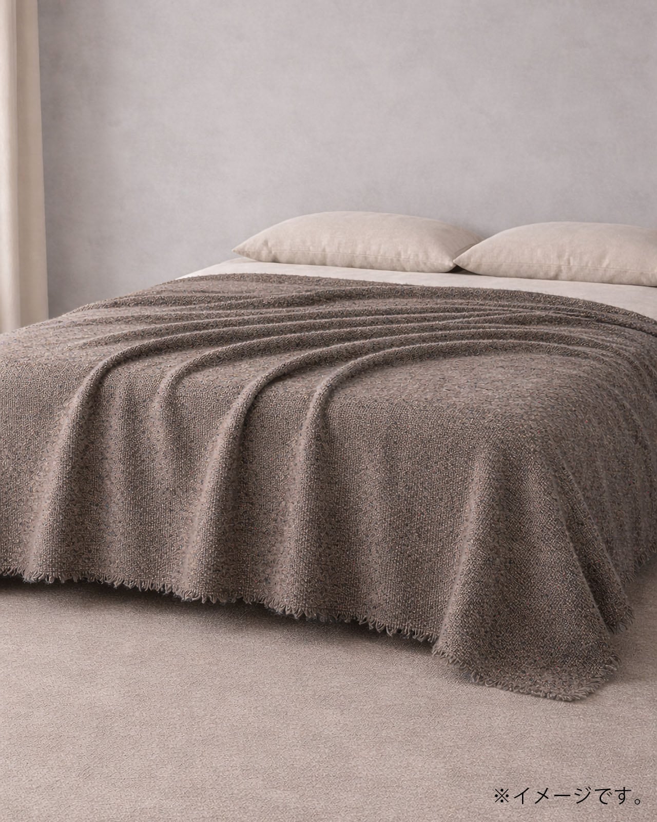 UK製　ウール100%スロー　KEW CHECK 新品 SOCIETY｜スローケット｜150×200cm｜NICKE PLAID