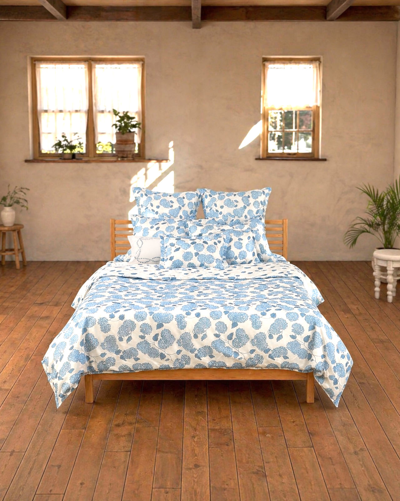 BAGNI VOLPI NOEMI�óݤ����ĥ��С��å��� 220x210cm�å֥롼��FAIAL