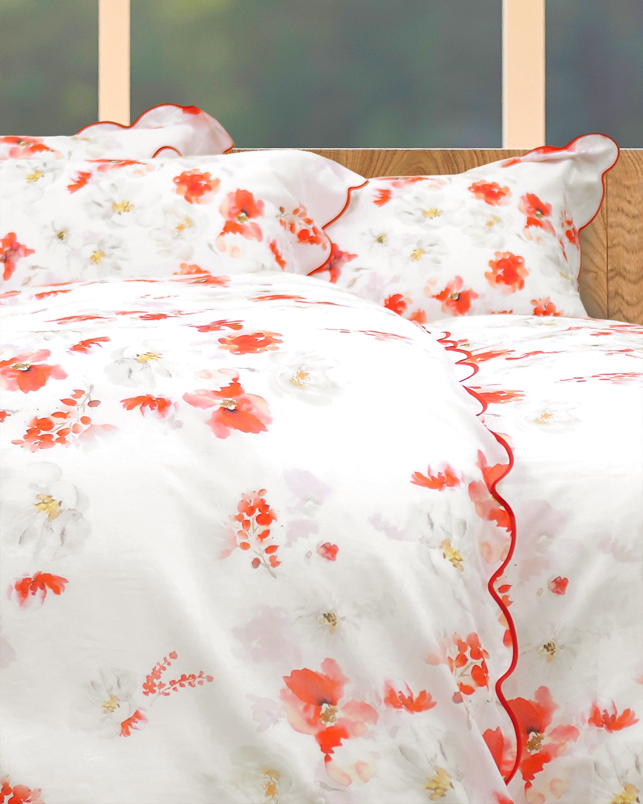 dea�óݤ����ĥ��С��å��󥰥롡150��210cm�å�åɡ�AVA PRINT VOILE