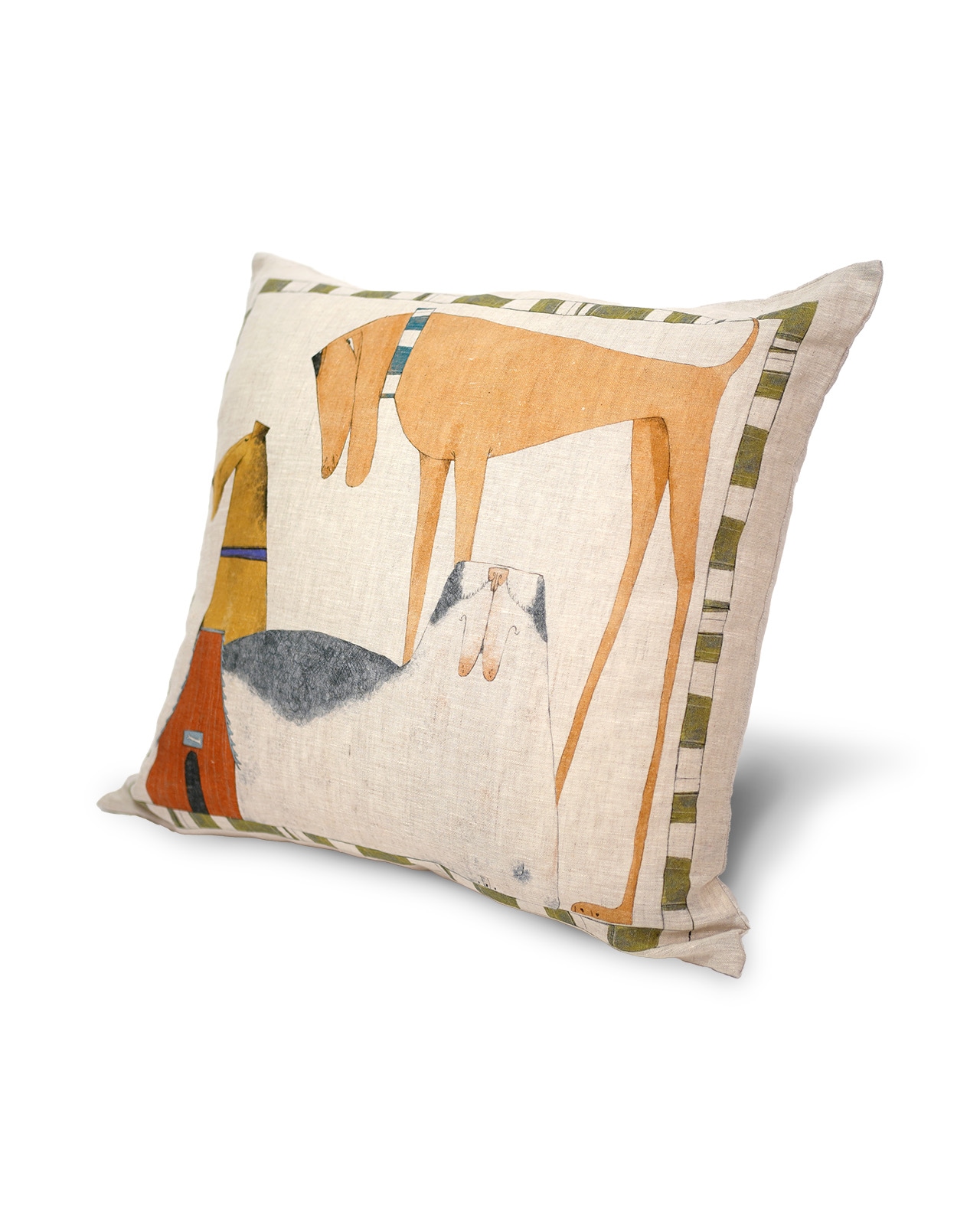 Tessitura Toscana Telerie�å��å���󥫥С���55x55cm��MOMO LINO