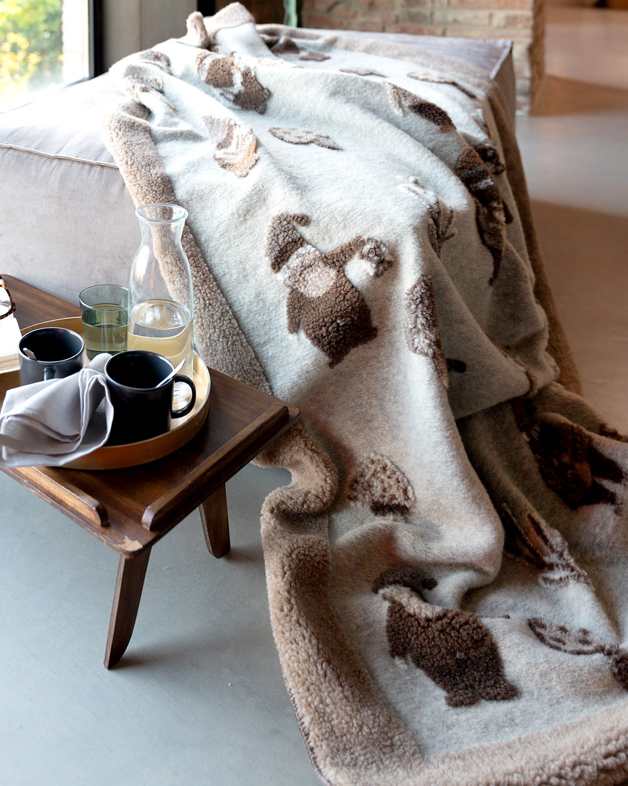 Tessitura Toscana Telerie�å֥�󥱥åȡ�145x200cm��MEMOLO
