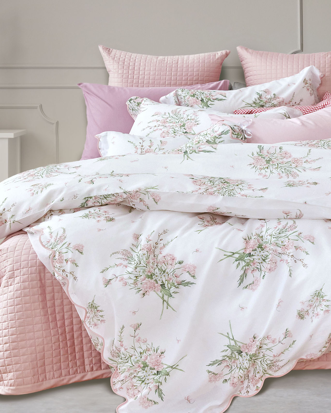 dea�������С���50x70cm�åԥ󥯡�PROFUMI PRINT VOILE