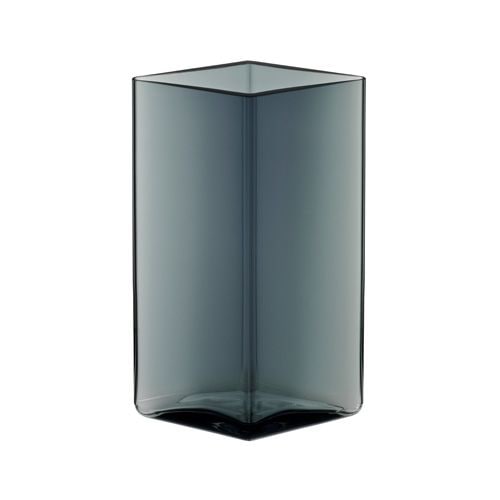 イッタラ ルーツ モスグリーン  Ruutu moss green イッタラ（iittala） ルーツ ベース（花瓶） モスグリーン 205