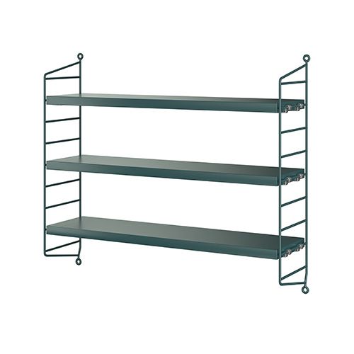 【未使用品】String Pocket ストリングポケット ブラック2個セット ストリング ポケット＃ニーブロブローの通販 | 家具・インテリア通販