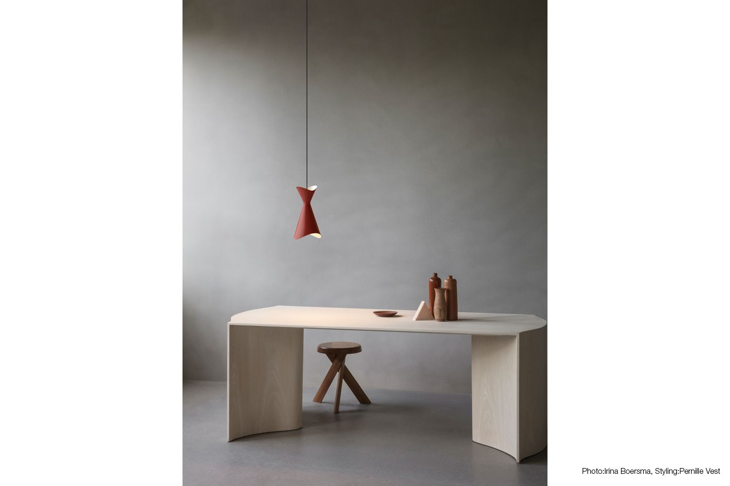 ニチニチ草スタンドランプ　b-a-10-c ニチニチ草スタンドランプb-a-10-c