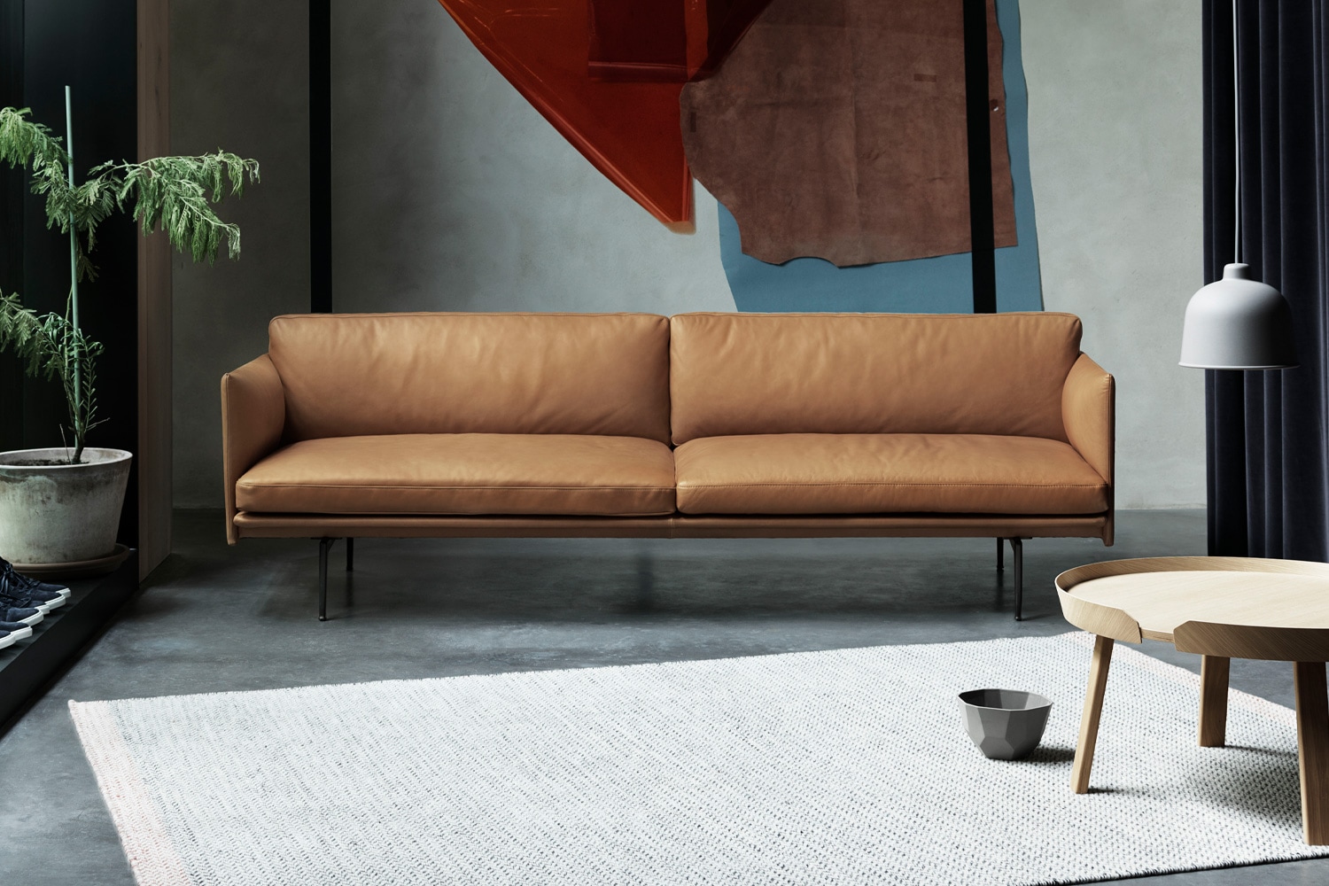 muuto ムート　OUTLINE STUDIO SOFAソファ　2シーター Muuto OUTLINE SOFA 2-SEATER / ムート アウトラインソファ 2シーター