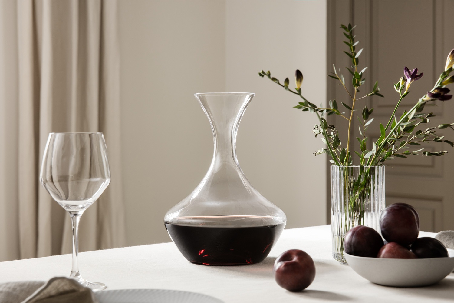 LYNGBY PORCELAEN 花瓶 12㎝ ブラック リュンビューガラス ベース の通販 | 家具・インテリア通販