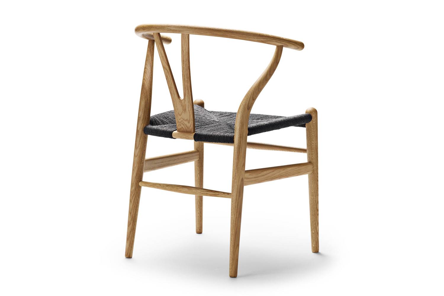 【貴重】【美品】ワイチェアCH24 ウォールナット　ブラックペーパーコード CH24 Yチェア ブラックペーパーコードの通販 | 家具・インテリア