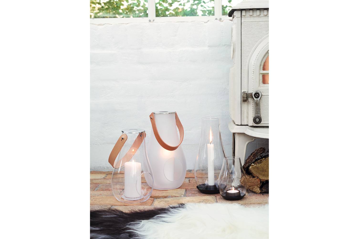 【未使用】DESIGN WITH LIGHT キャンドルランタン DESIGN WITH LIGHT ランタン（クリア） ｜HOLMEGAARD – PIANO ISOLA