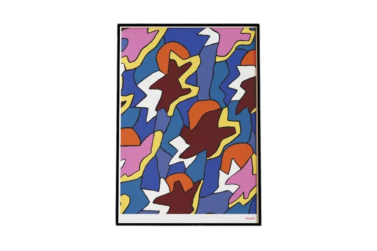 ソーデン ポスター ブルー,ピンク＆オレンジの通販 | 家具・インテリア