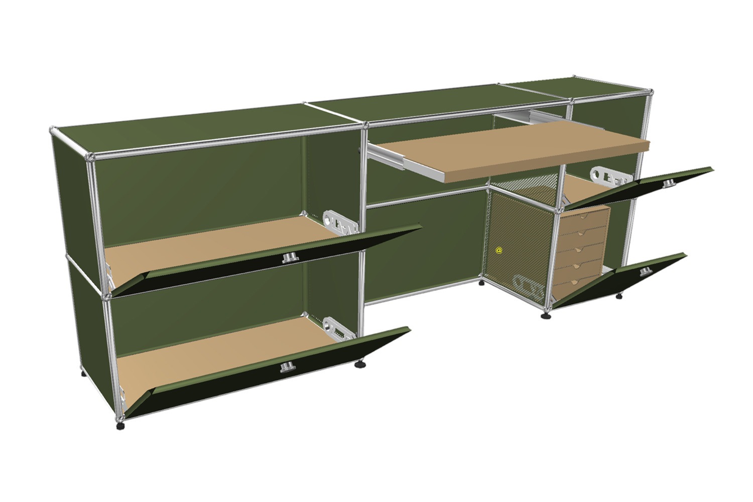クリエイティブの裏側 × USMハラー ワークデスクの通販 | 家具